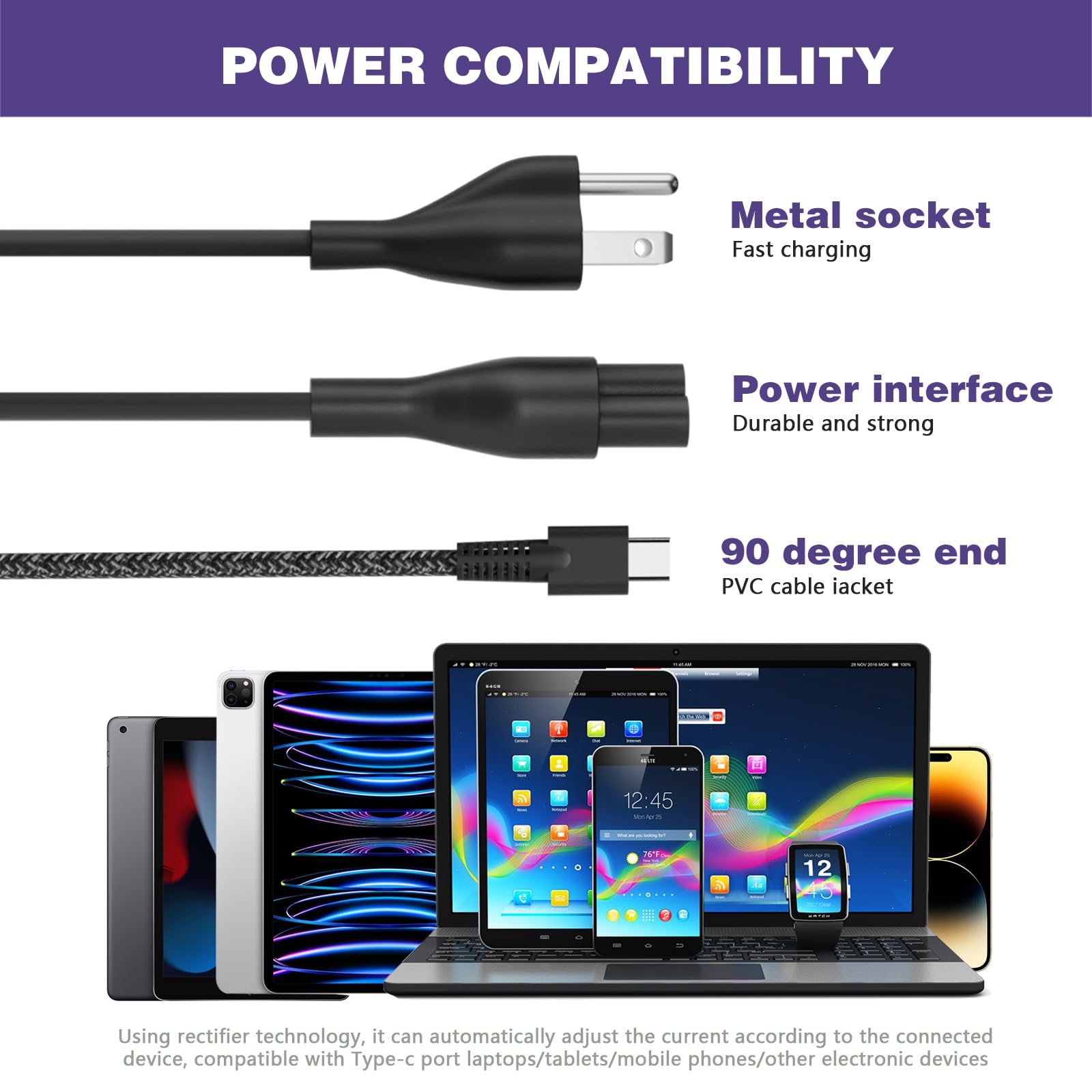 VVOX347 asus-chromebook-c302-compatibility versatile charging anywhere