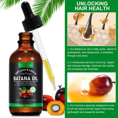 VXHDAG Batana Oil mixed into conditioner boosts conditioning and shine.