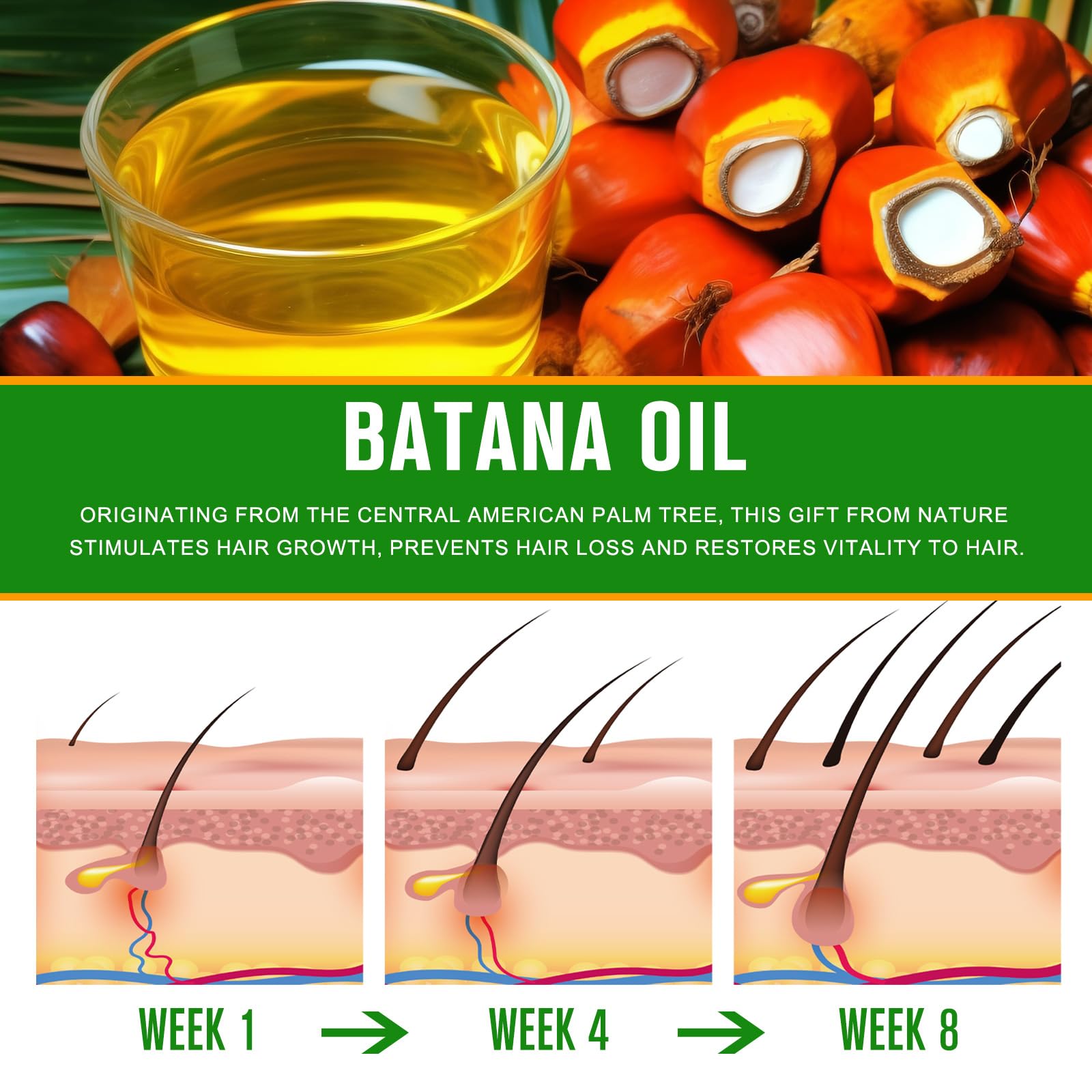 VXHDAG Batana Oil eyebrow brush application