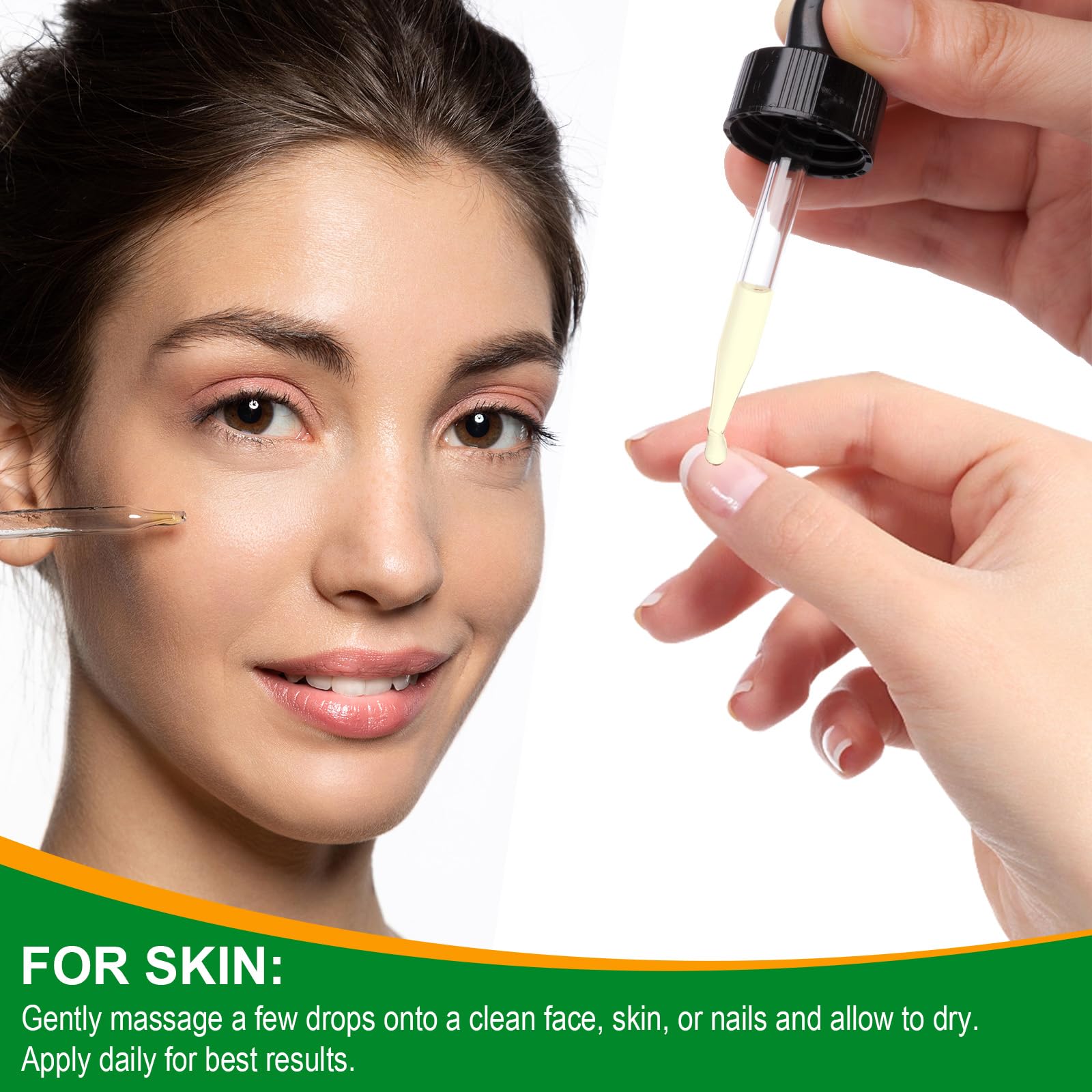 VXHDAG Batana Oil for eyebrows and eyelashes conditions daily for fuller-looking brows.