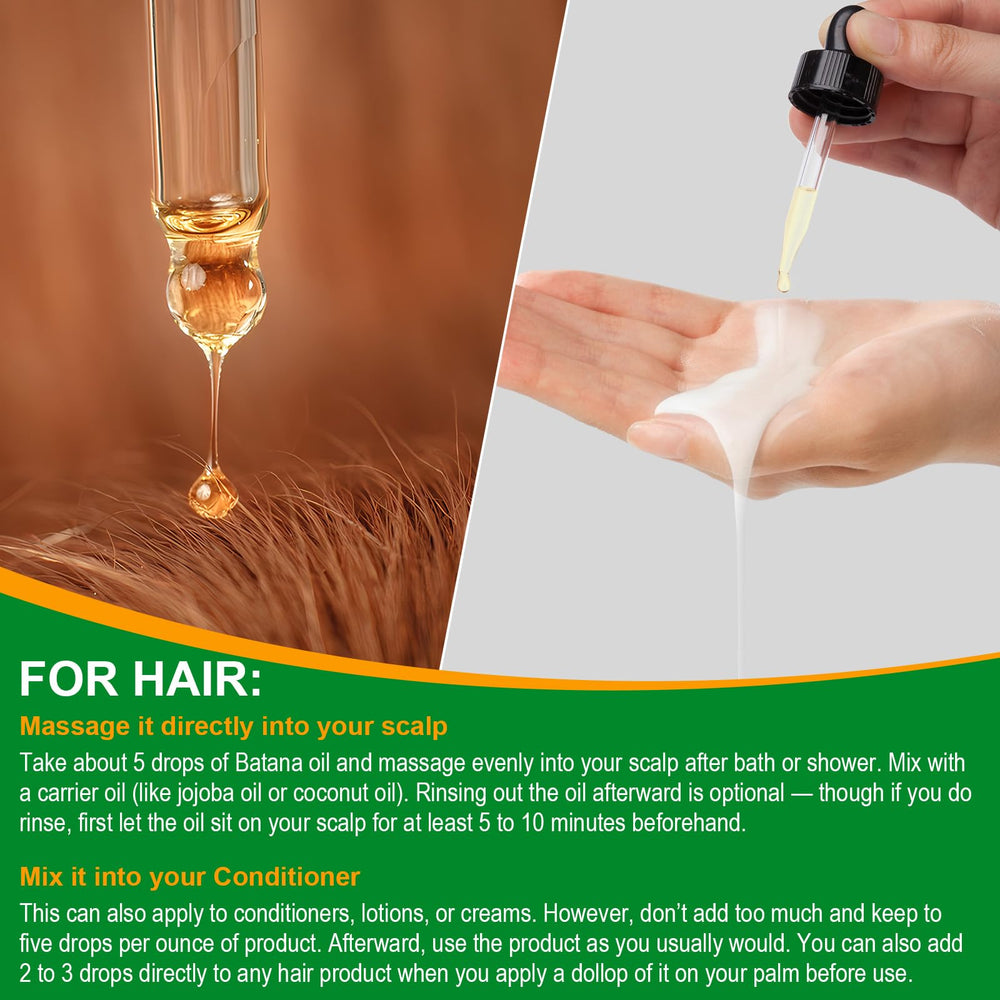 VXHDAG Batana Oil mixed into conditioner on counter for enhanced moisture