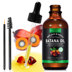 VXHDAG Batana Oil in hand signaling easy daily use
