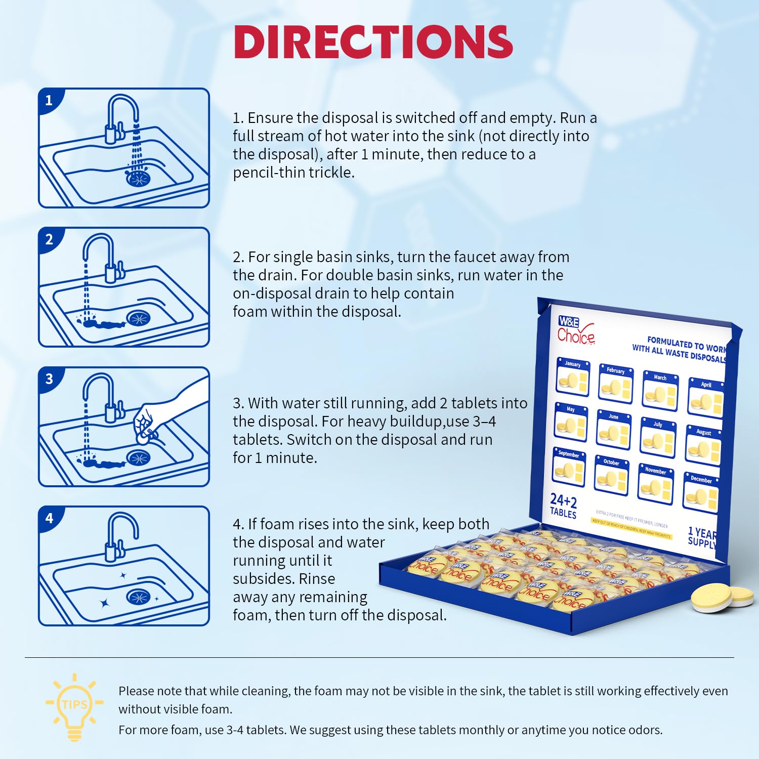 W&E Choice natural citrus freshness neutralizes odors after cleaning