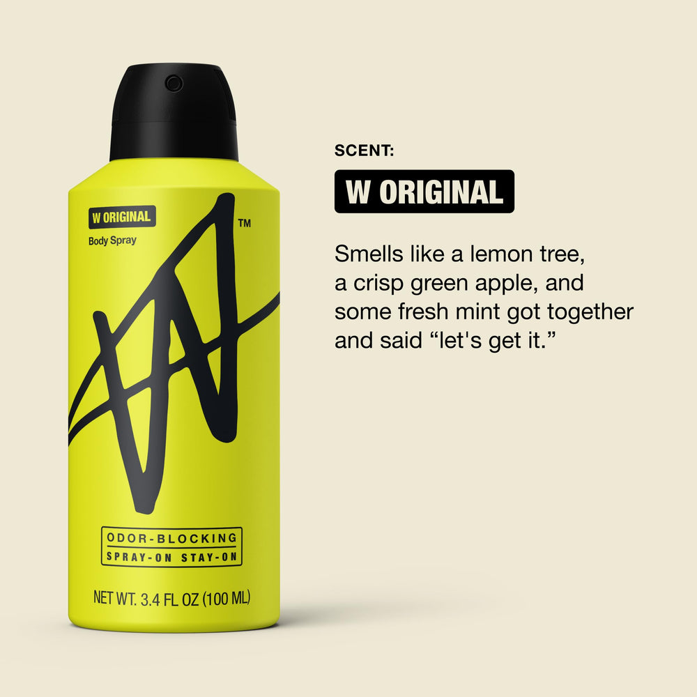 Application demo of W Jake Paul Original showing quick dry, non-sticky use