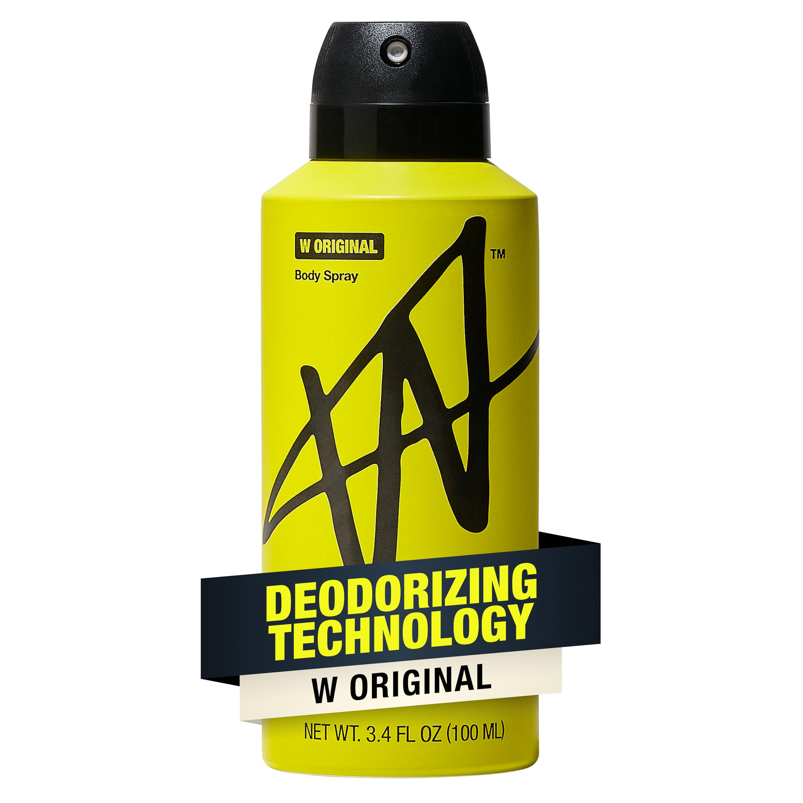 W Jake Paul Original Body Spray bottle showing long-lasting odor protection for daily wear