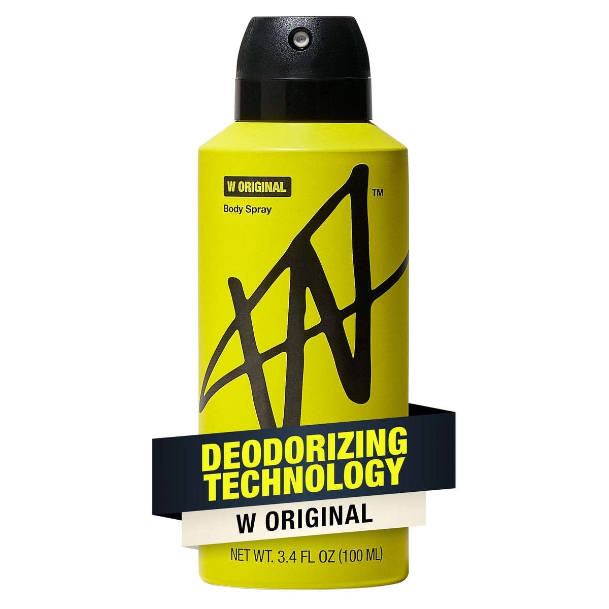 W Jake Paul Original Body Spray bottle showing long-lasting odor protection for daily wear