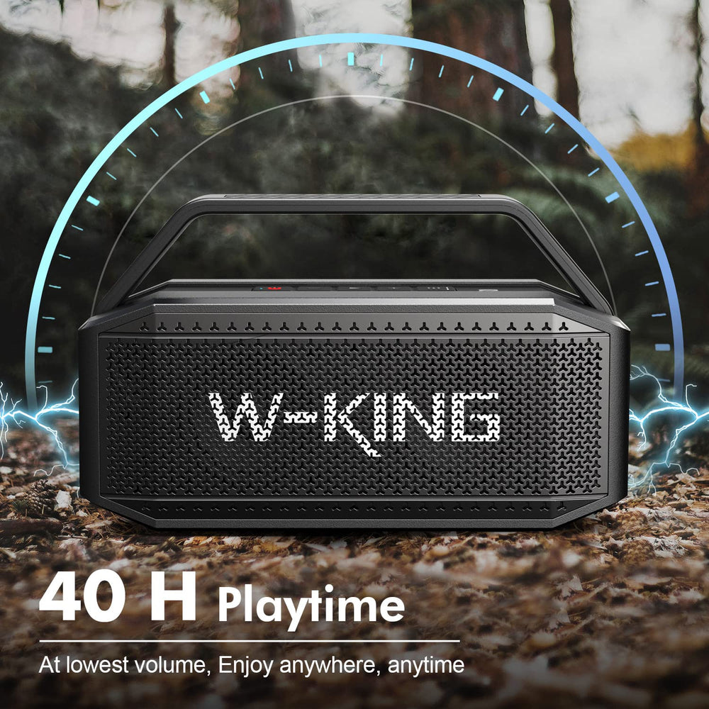 W-KING long battery life and USB charging port in use