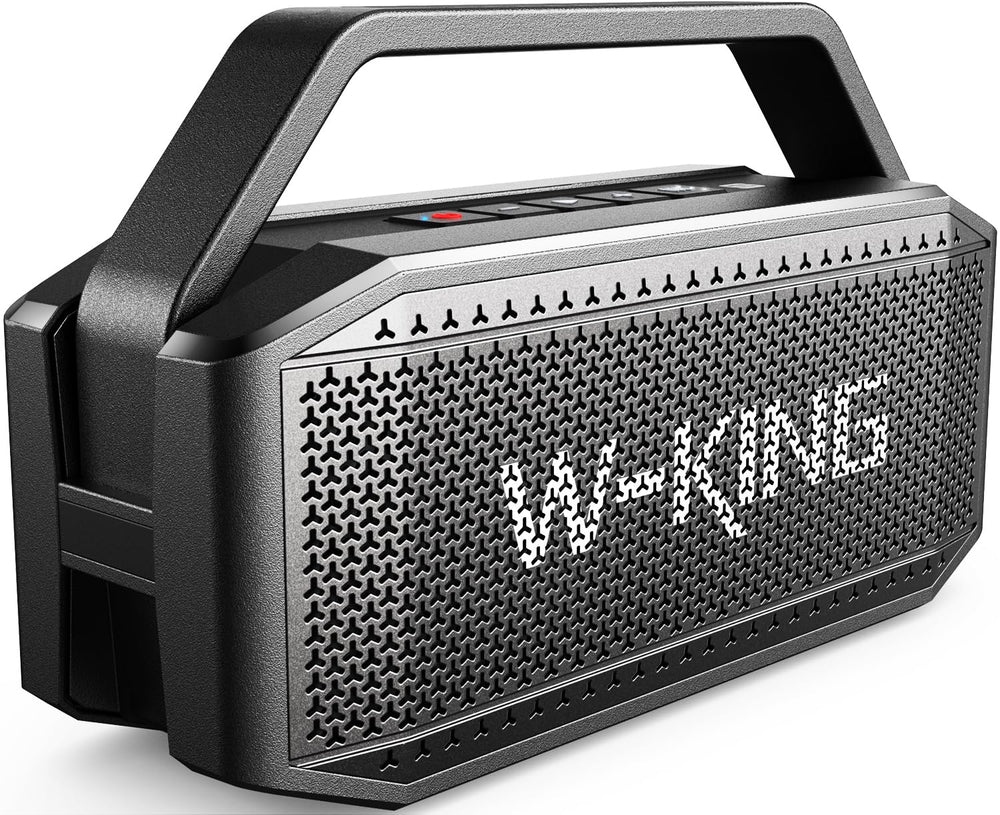 W-KING top controls with EQ switch for sound tuning