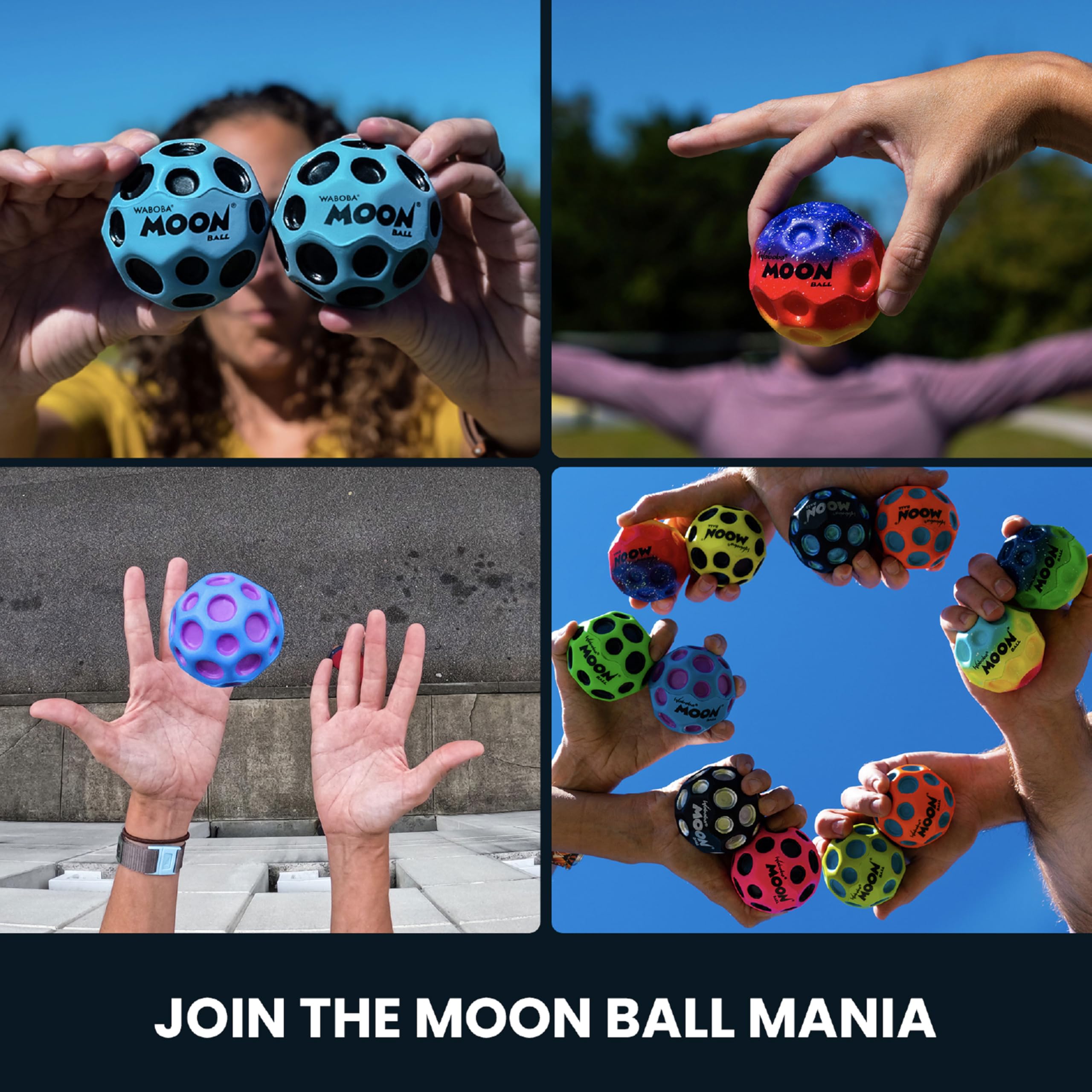 Moon Ball 2 Pack is dog-friendly for playful moments.
