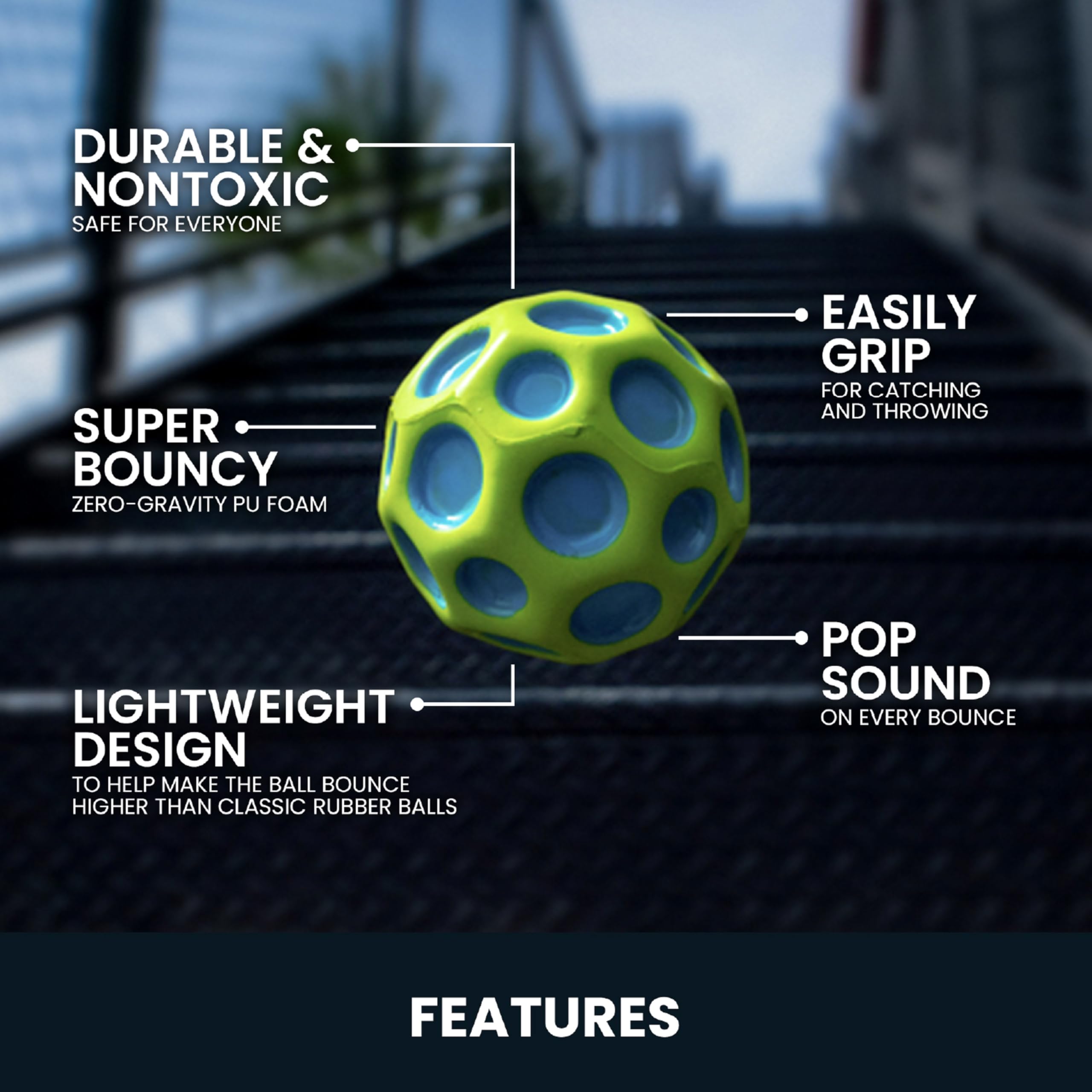 Kids playing outdoors with Moon Ball 2 Pack in action.
