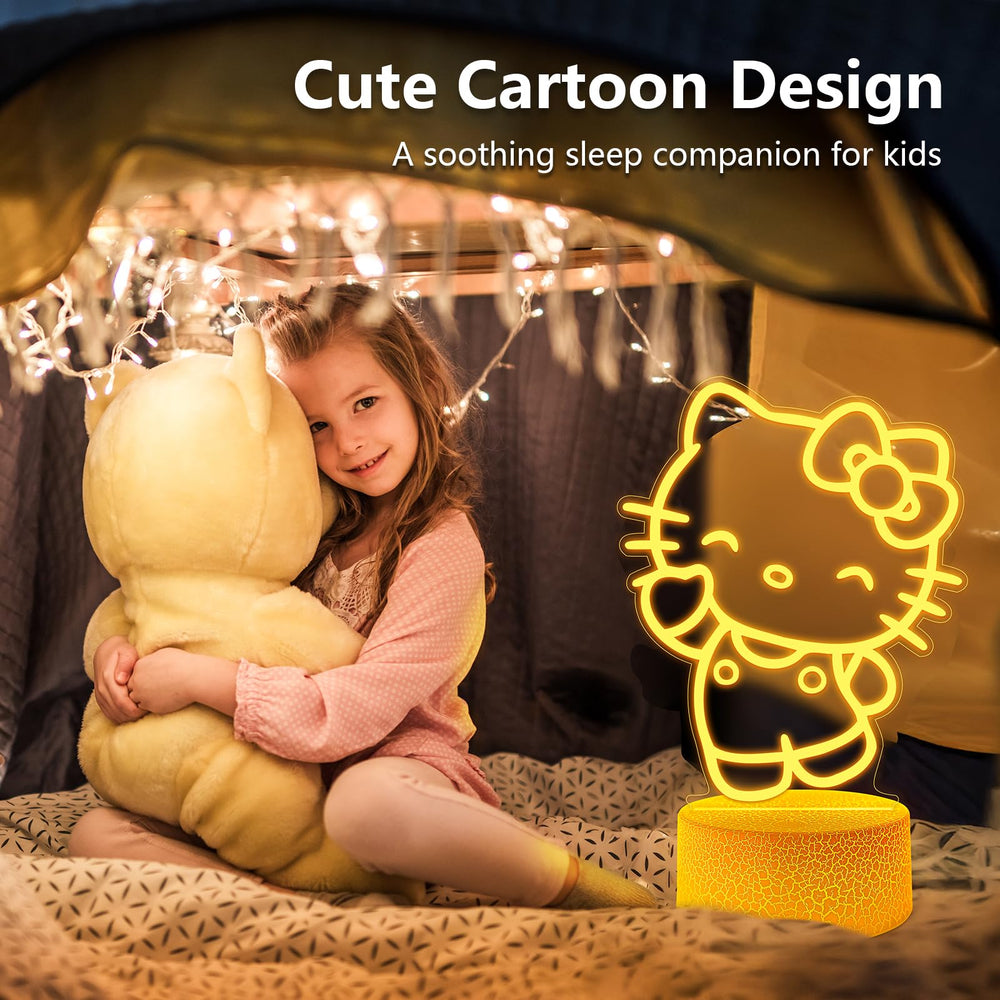 Wafinkeng Gift-ready Kitty Lamp ideal for birthdays and holidays.