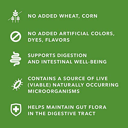 WAG label close up highlights duck flavor and probiotic formula