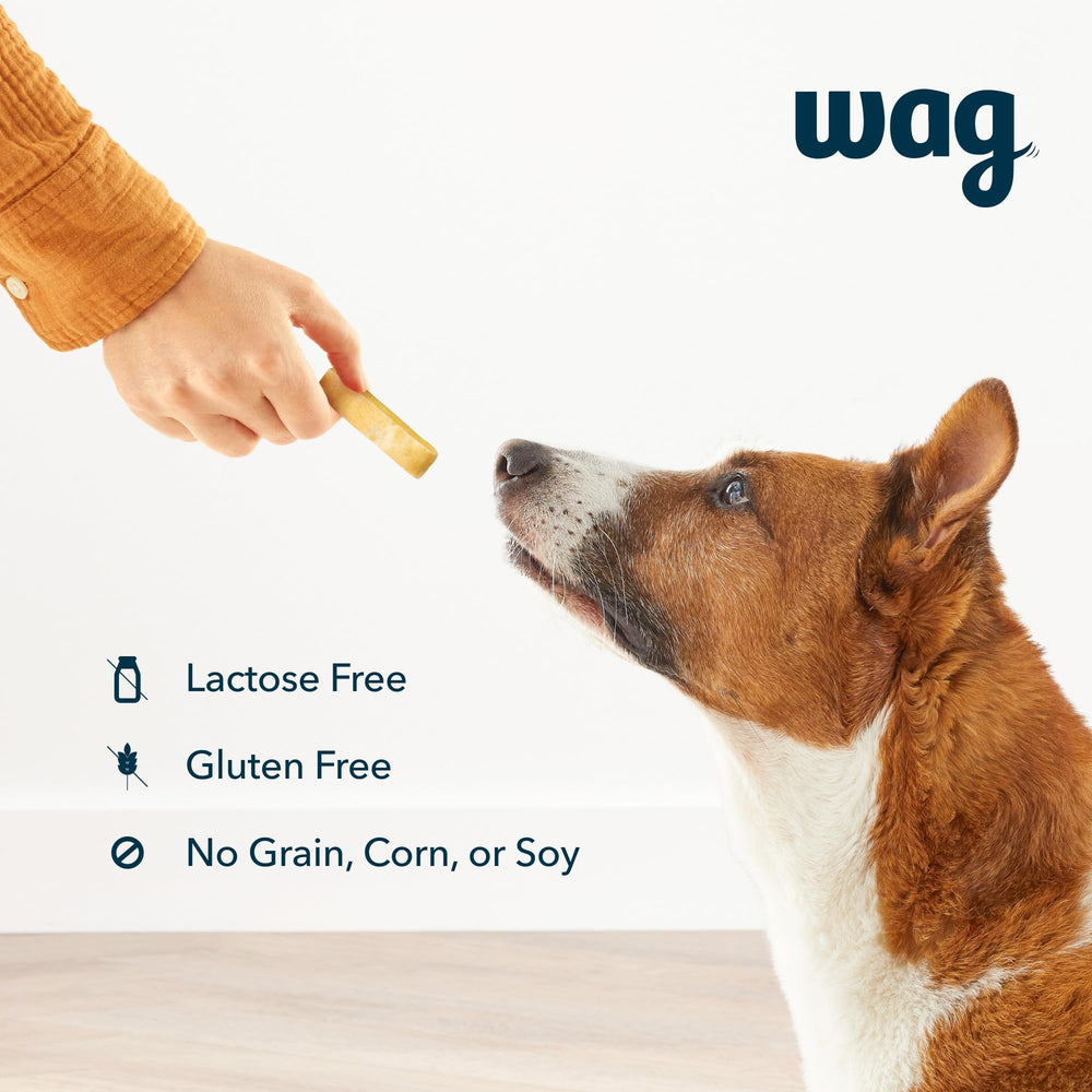 WAG Yak Cheese Himalayan chew closeup highlights bone-hard texture for long-lasting use