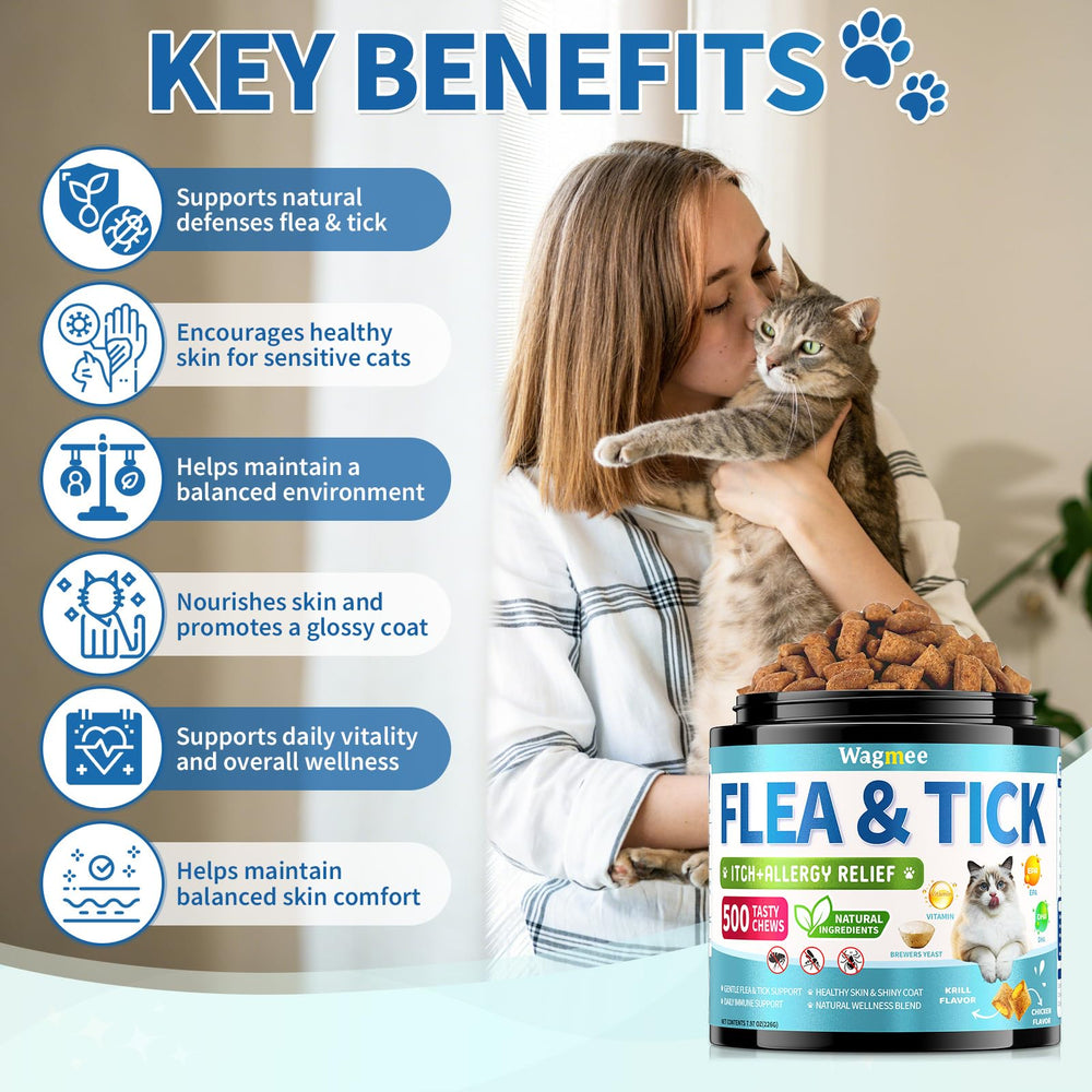 Wagmee brewer’s yeast and vitamins graphic emphasizes nutritional support.