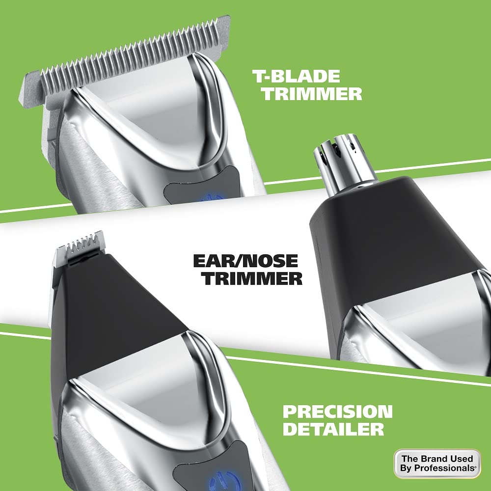 Wahl 10-position adjustable comb for precise length control from 2mm to 11mm