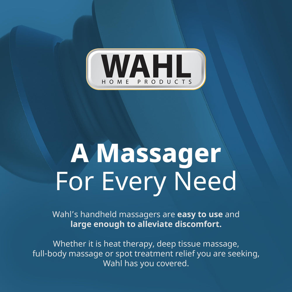 Wahl ergonomic grip designed for comfortable extended use