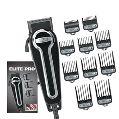 Wahl Elite Pro motor high-power for smooth, consistent home haircuts.