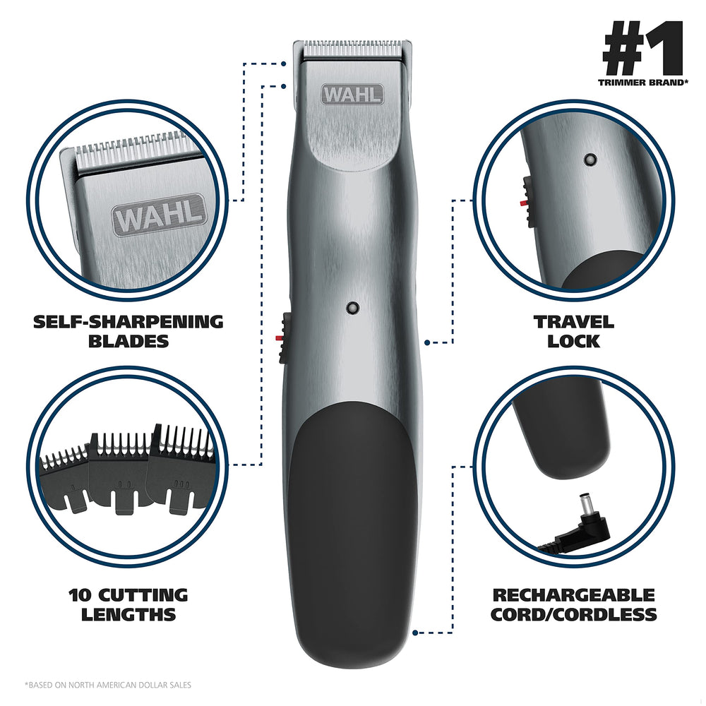 wahl groomsman ergonomic handle shown for comfortable, easy trims