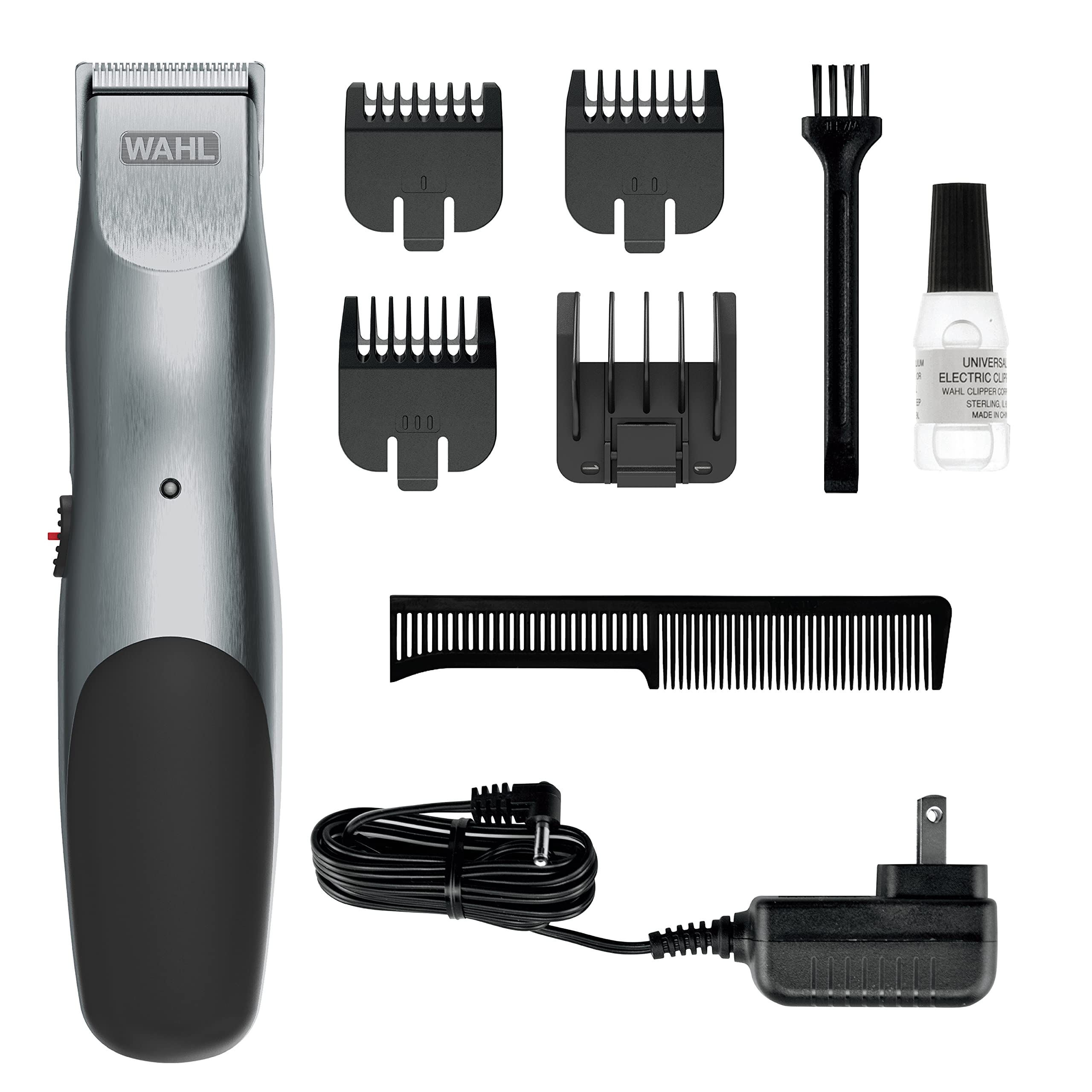 wahl groomsman beard trimmer front view for precise grooming versatility