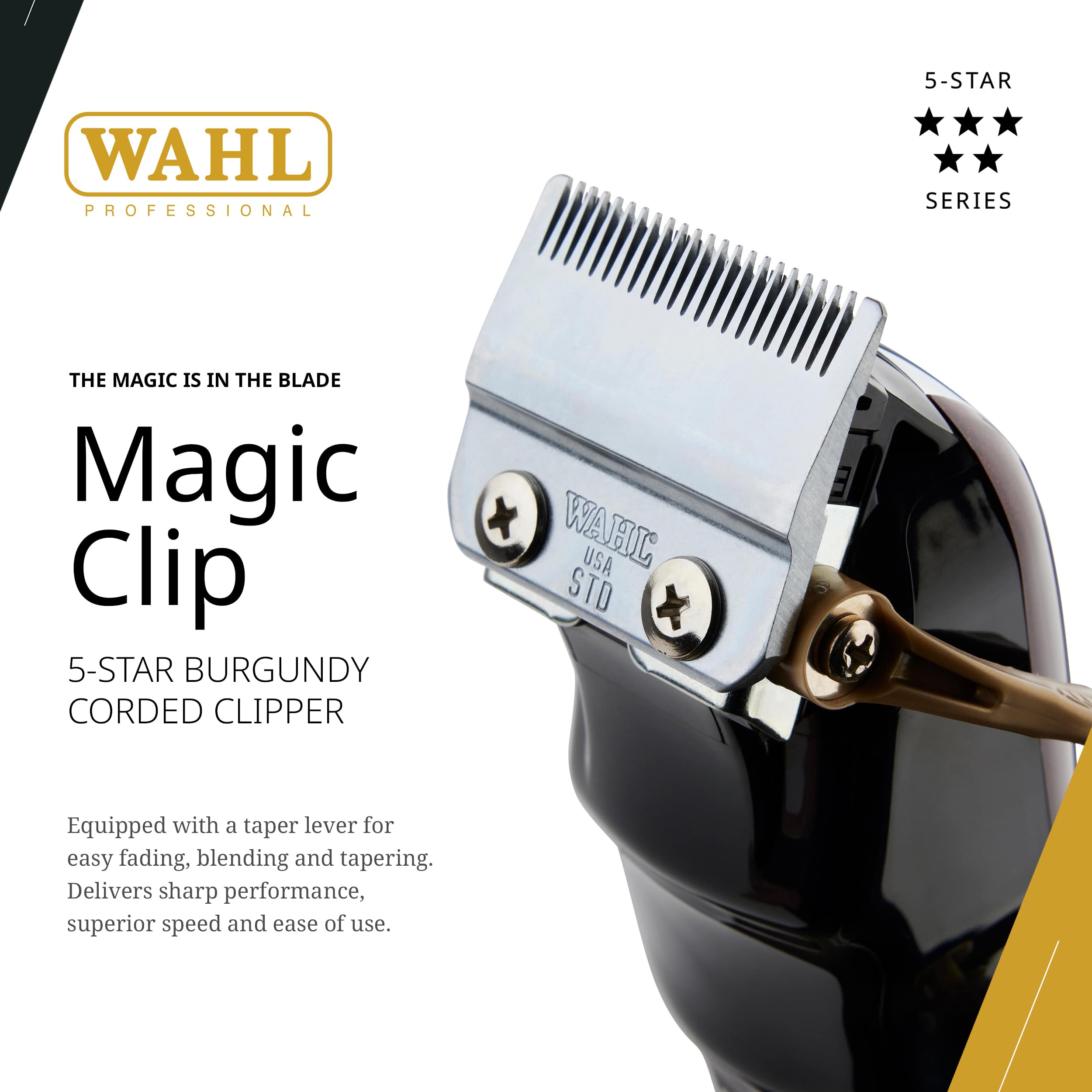 Wahl Magic Clip V9000 motor delivers steady power