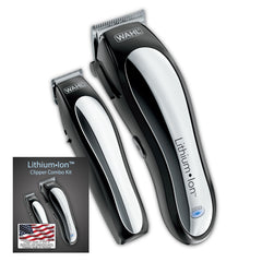 Wahl precision-ground blades close-up, designed to stay sharp through all hair types.