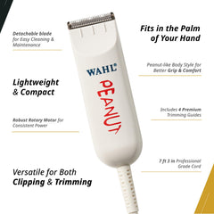 Red blade guard included with the Wahl Classic for safe storage