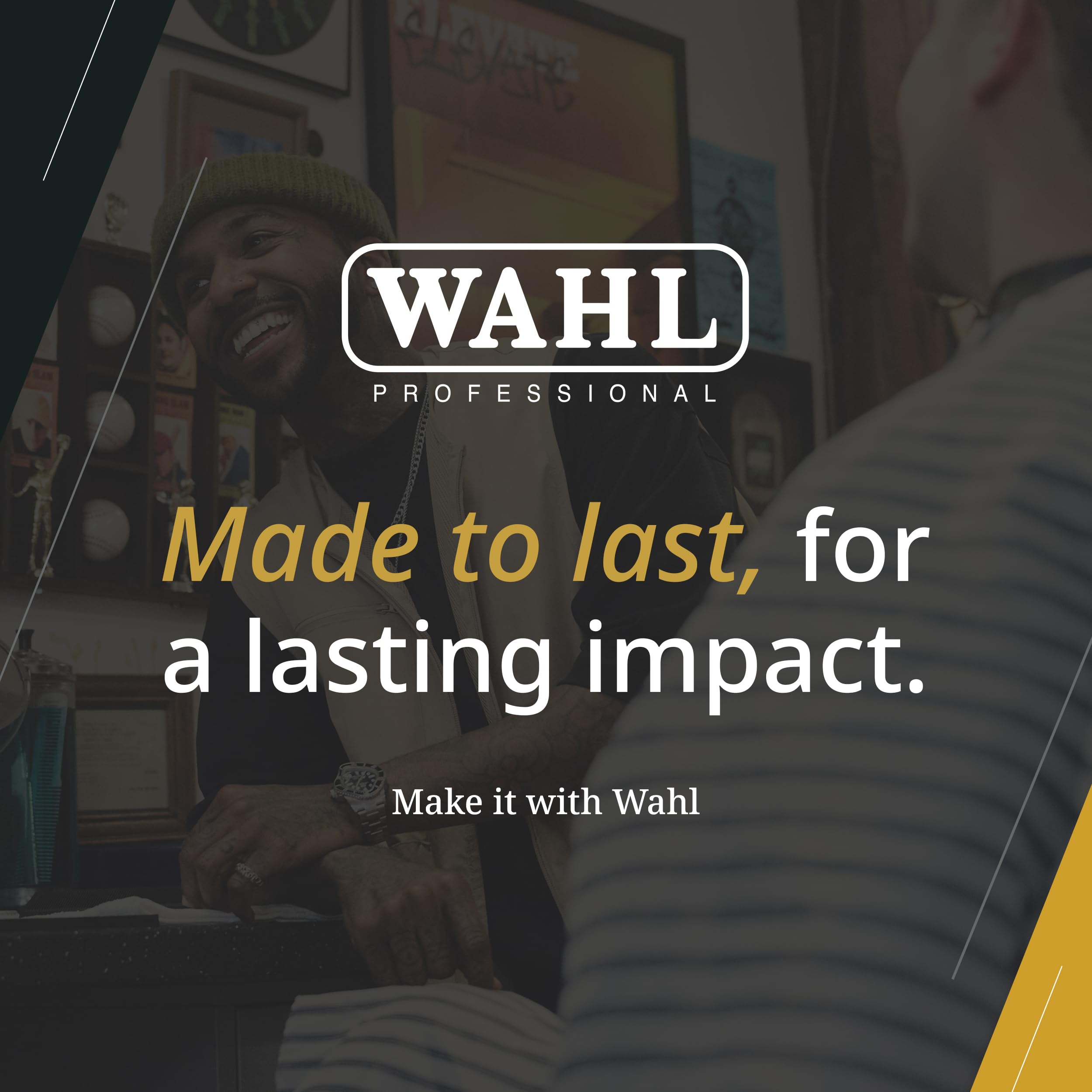 Wahl cordless Li-ion battery enables long sessions with minimal downtime