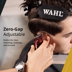 Wahl Li T Wide detailer shows LED indicator for charge status