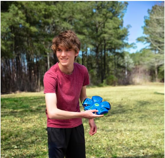 WAHU Phlat Ball portable design fits in a backpack for on-the-go fun