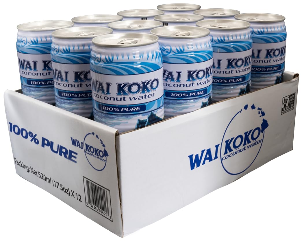 Wai Koko coconut water served with lime for flavor