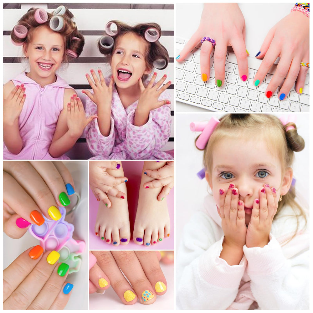 wakaniya gem stickers add sparkle to kid-friendly nail designs