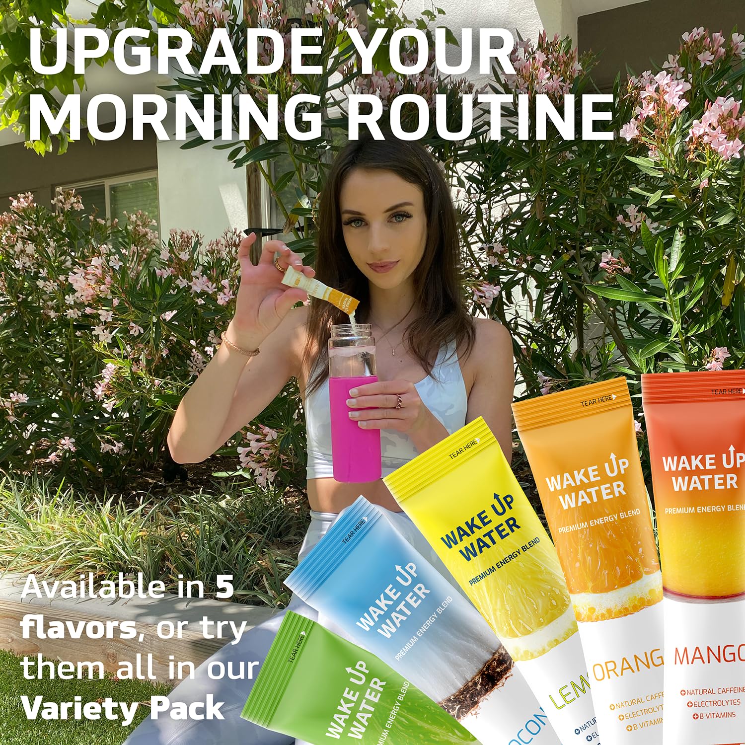 Wake Up Water variety-pack: sample multiple flavors for daily variety.