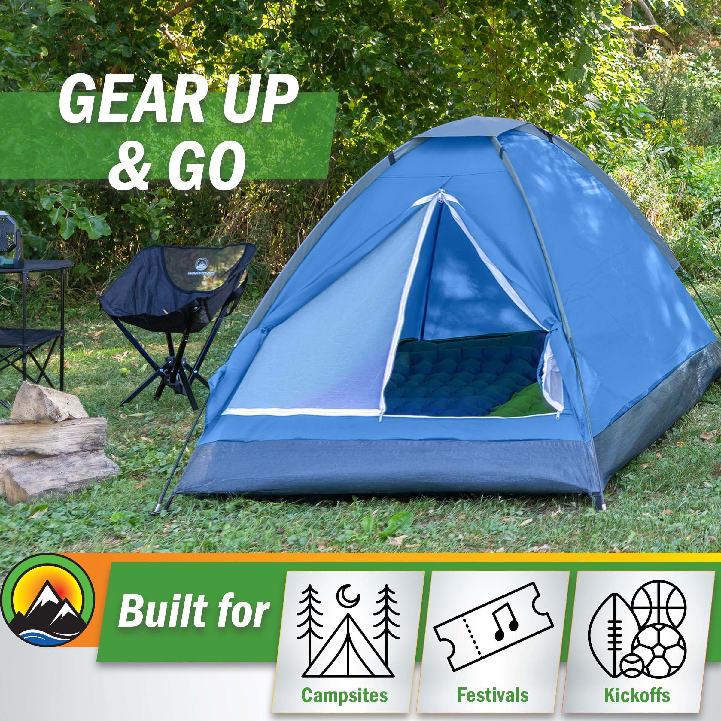 Compact for travel and easy to store in a carrying bag.