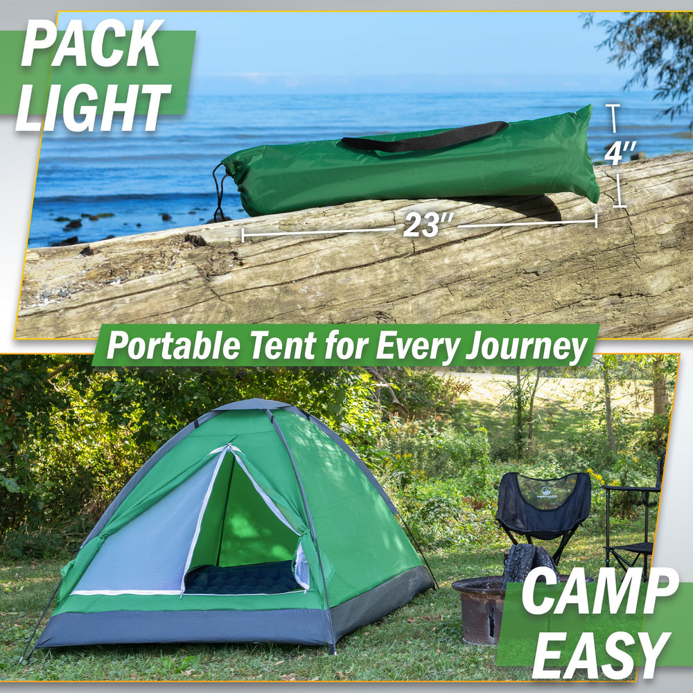 Wakeman tent interior storage pocket keeps gear organized