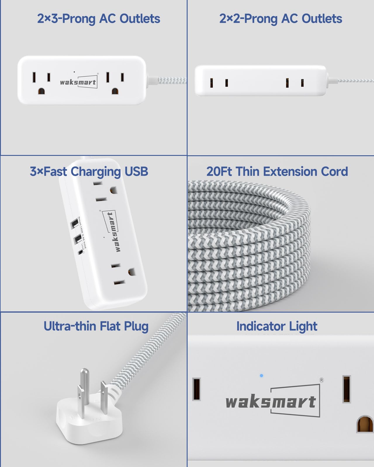 Waksmart extension ideal for dorms and home offices