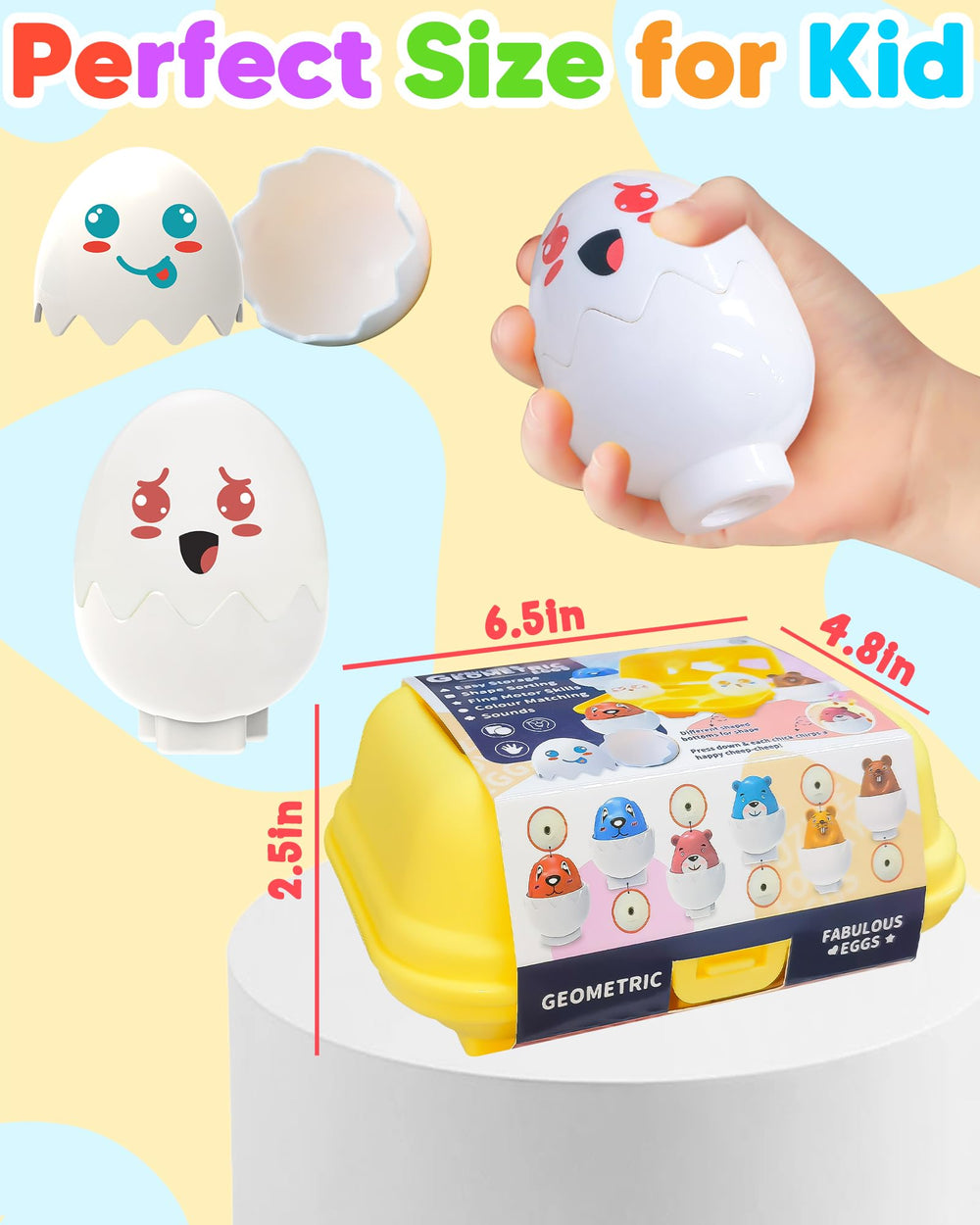 Walenced Easter gifts for toddlers provide versatile play experiences