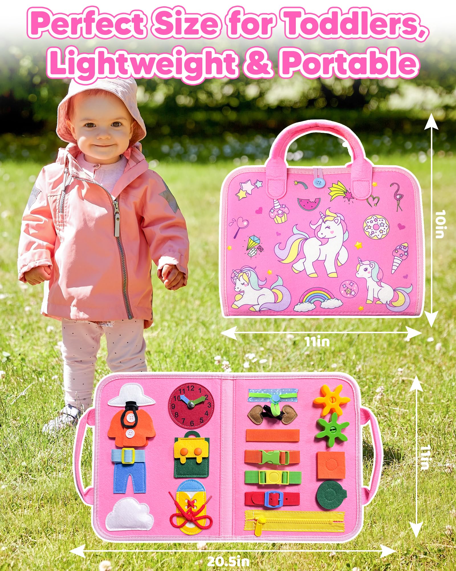 Walenty Busy Board gift-ready packaging for birthdays and holidays.