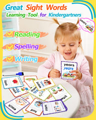 Walenty flash cards with dry-erase markers provide erasable handwriting practice.