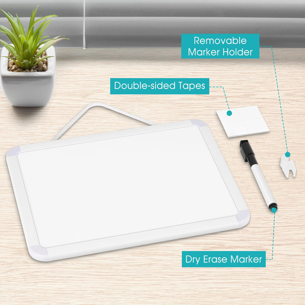 WALGLASS fridge-mount option helps quick grocery lists.