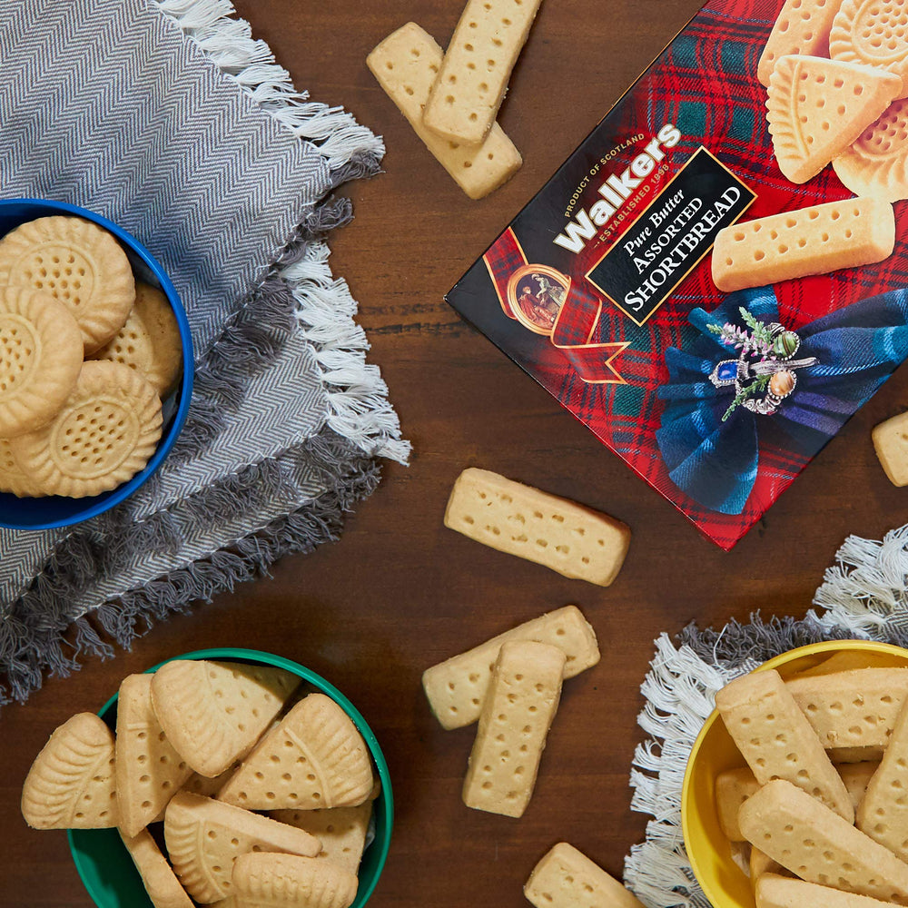 Walker's pure butter shortbread uses four simple ingredients.