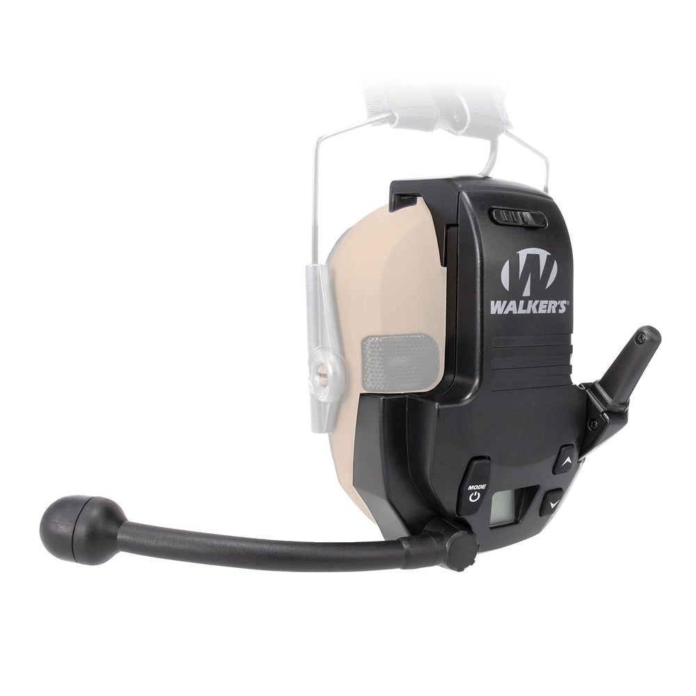 Walker's Razor Walkie-Talkie 3-mile range supports distant outdoor communication.