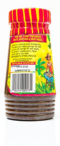 Walkerswood Jerk Seasoning in pantry ready for marinating meals.