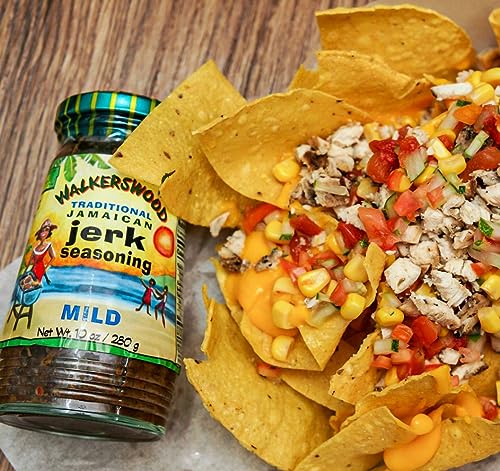 Walkerswood Jerk Seasoning Mild dry spice sprinkle enhances meats and veggies.