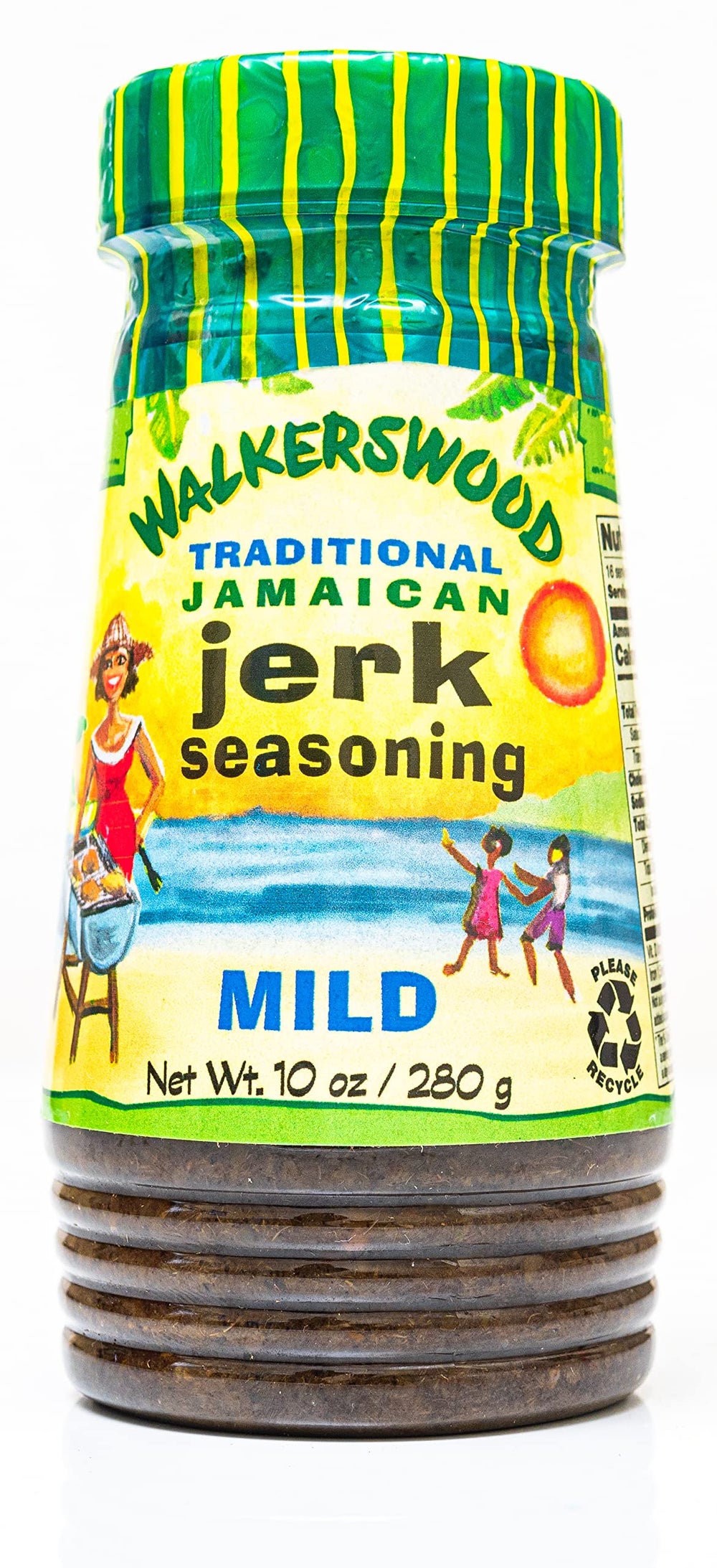 Walkerswood Jerk Seasoning Mild on the kitchen counter for quick weeknight meals.