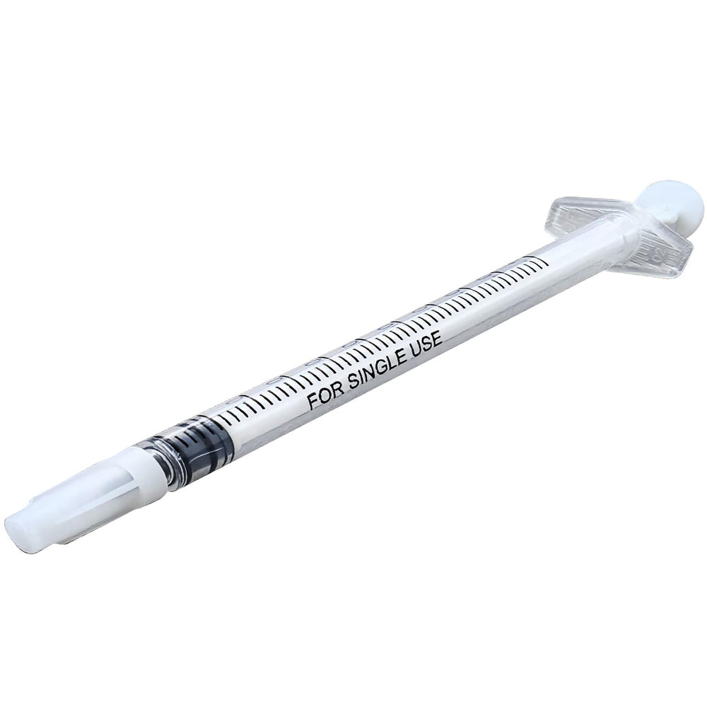 WANBAO syringe with cap showing safe storage design.