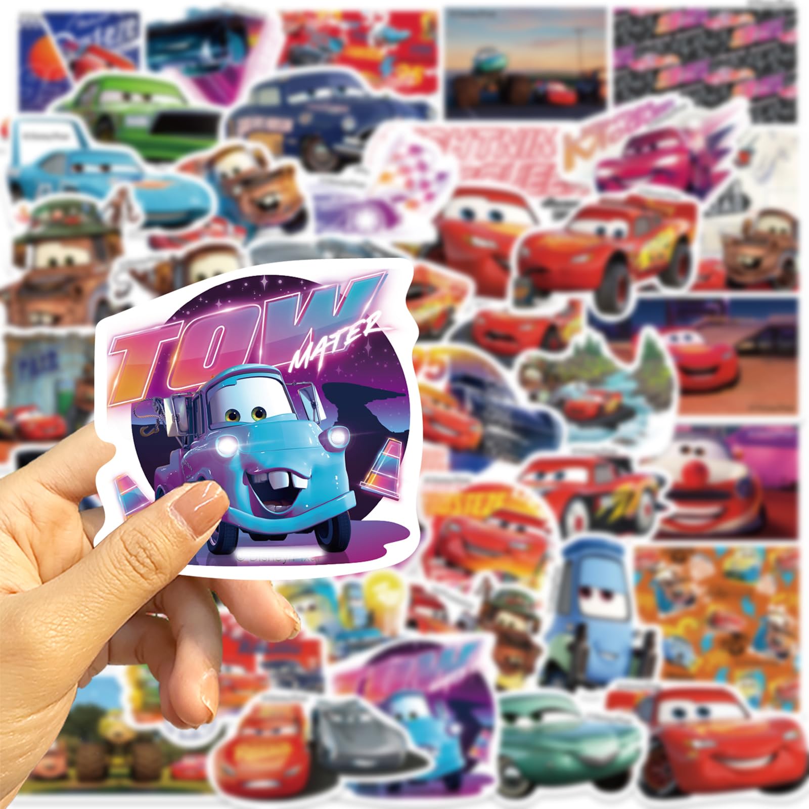 Wanhuatong car sticker set for bumper and window decoration