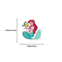 wanhuatong princess stickers decorate a toy to spark imagination