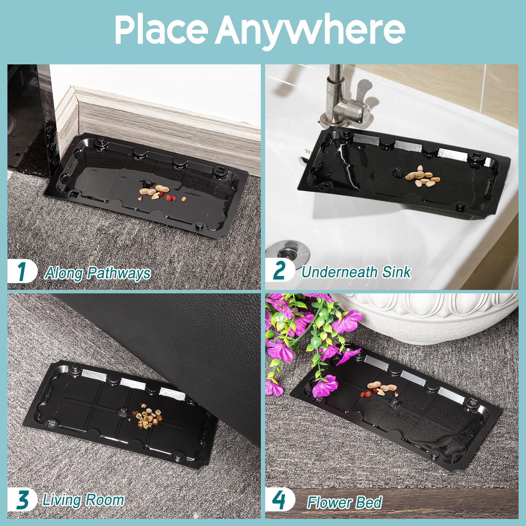 Wanqueen 10-pack suitable for multi-area placement in homes and workplaces.