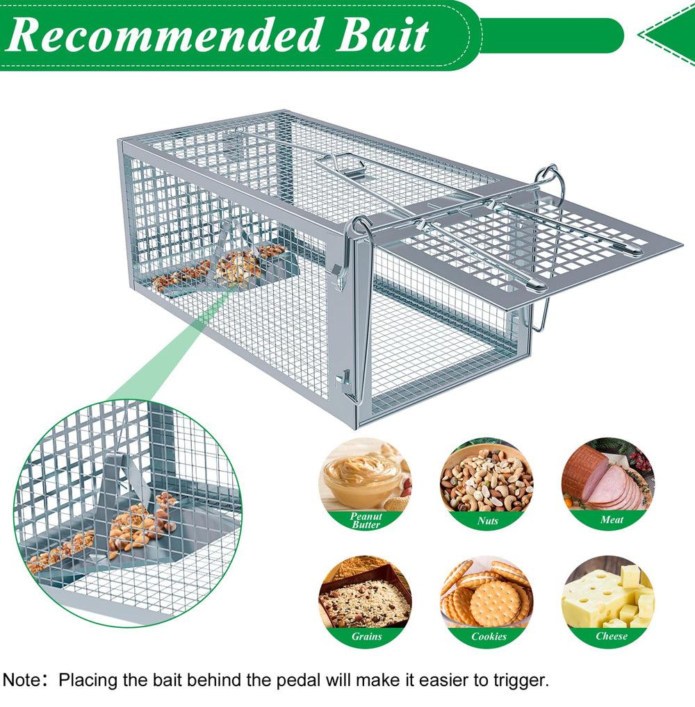 Wanqueen chipmunk trap highlighting strength and portability for garden use