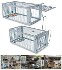 Wanqueen humane rat trap outdoor cuboid entry for safe catch-and-release
